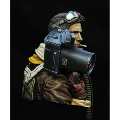 1/10 BUST Resin Model Kit US Air Force B-17 Pilot WW2 Unpainted - Model-Fan-Store