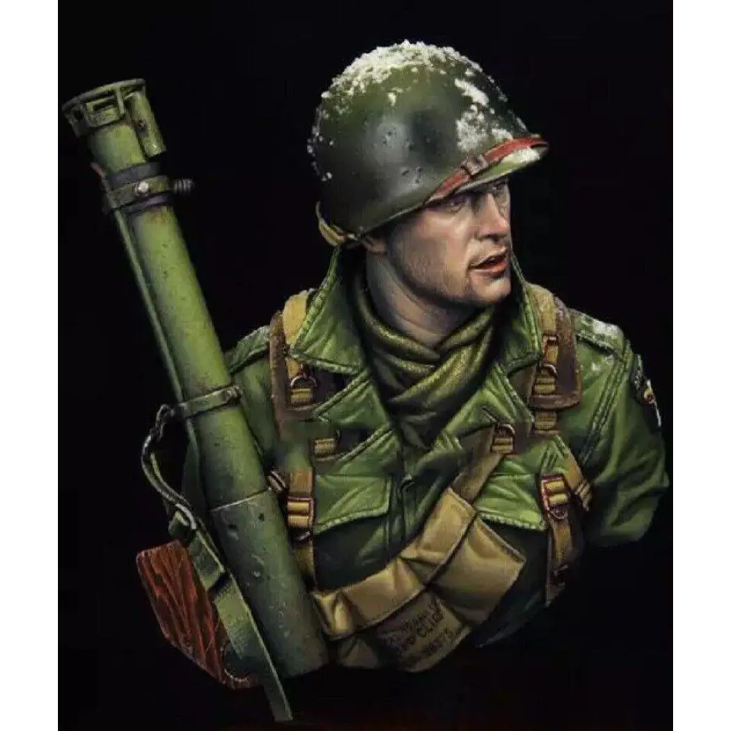 1/10 BUST Resin Model Kit US Army Soldier 101st Airborne Division WW2 Unpainted - Model-Fan-Store