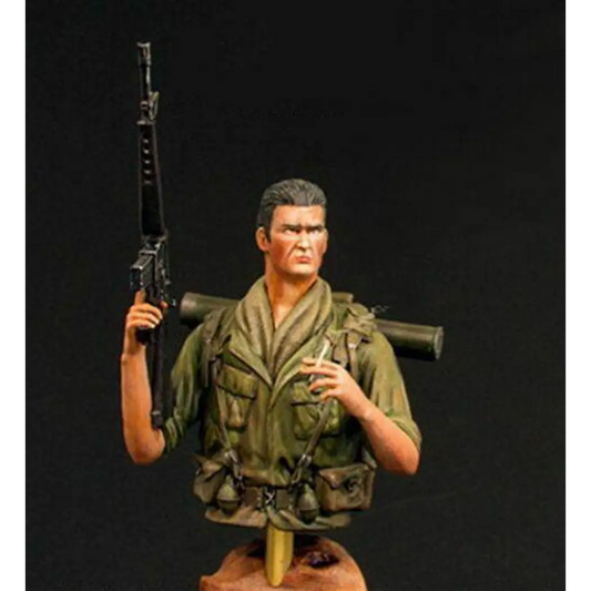 1/10 BUST Resin Model Kit US Army Soldier in Vietnam War Unpainted - Model-Fan-Store