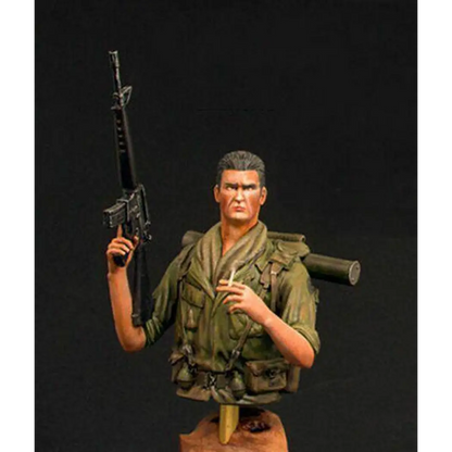 1/10 BUST Resin Model Kit US Army Soldier in Vietnam War Unpainted - Model-Fan-Store