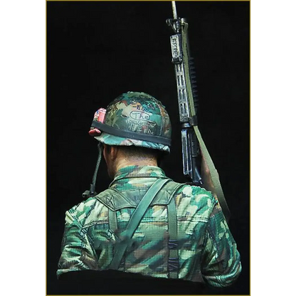 1/10 BUST Resin Model Kit Vietnam War US Army Soldier Unpainted - Model-Fan-Store