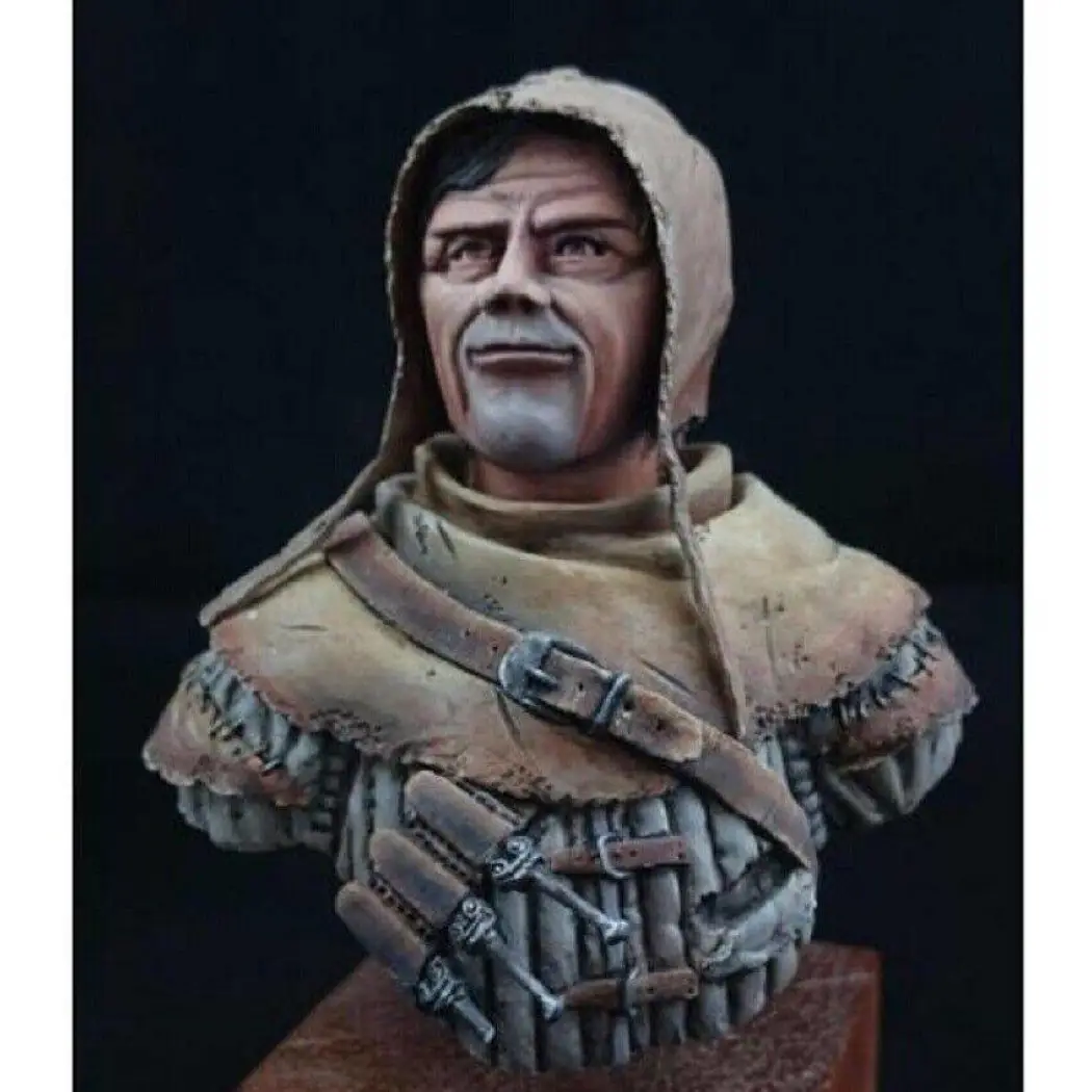 1/10 BUST Resin Model Kit Warrior Medieval Rogue Unpainted ModelFan