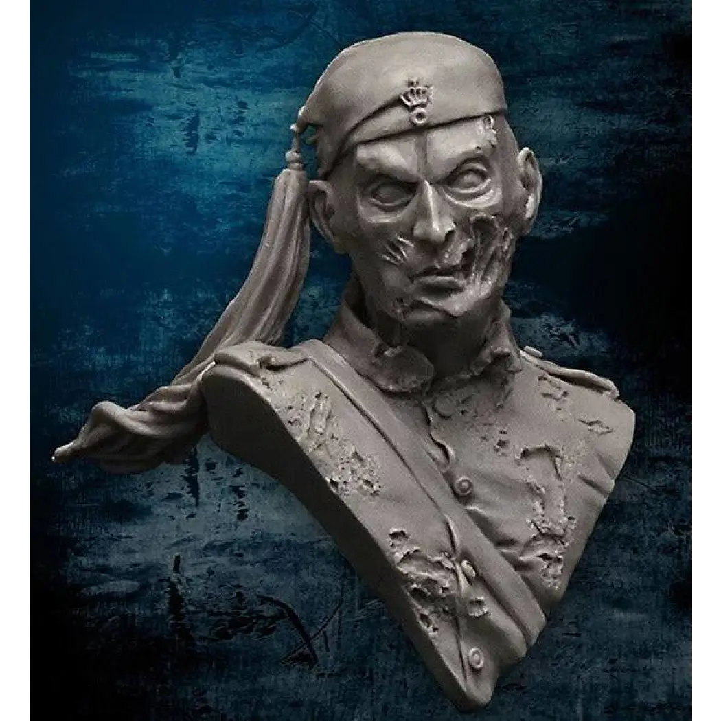 1/10 BUST Resin Model Kit Zombie Soldier Post Apocalypse Unpainted - Model-Fan-Store