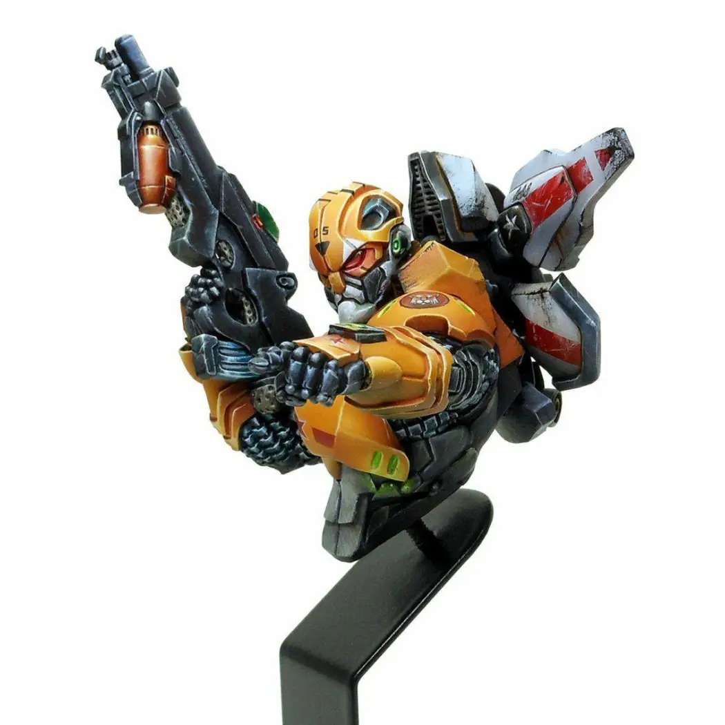 1/12 BUST Resin Cyberpunk Model Kit Robot Hunter Mercenary Space Alien Unpainted - Model-Fan-Store