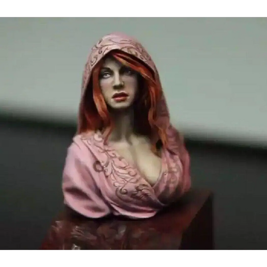 1/12 BUST Resin Model Kit Beautiful Girl Woman Turkish Princess Unpainted - Model-Fan-Store