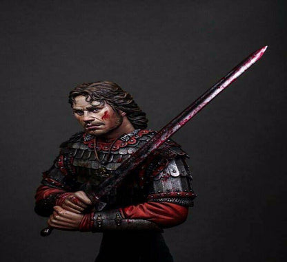 1/9 BUST Resin Model Kit Russian Medieval Knight A. Nevsky Unpainted - Model-Fan-Store