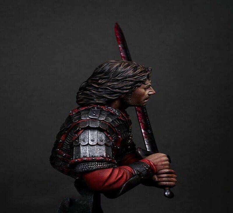 1/9 BUST Resin Model Kit Russian Medieval Knight A. Nevsky Unpainted - Model-Fan-Store