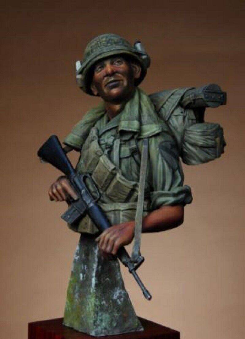 1/9 BUST Resin Model Kit US Army Soldier in Vietnam War Unpainted - Model-Fan-Store