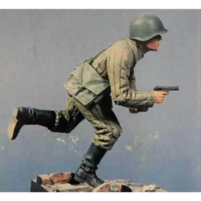 1/16 Resin Casting Model Kit Soviet Soldier Officer Infantry WW2 Unpainted - Model-Fan-Store