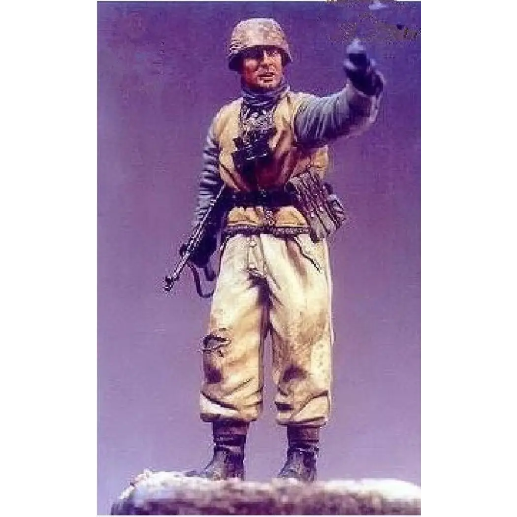 1/16 Resin Model Kit German Soldier Grenadier WW2 Unpainted - Model-Fan-Store