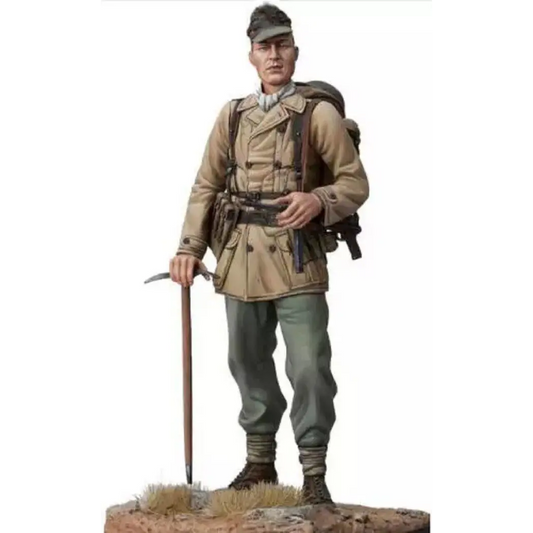 1/16 Resin Model Kit German Soldier Mountain Troops WW2 Unpainted - Model-Fan-Store