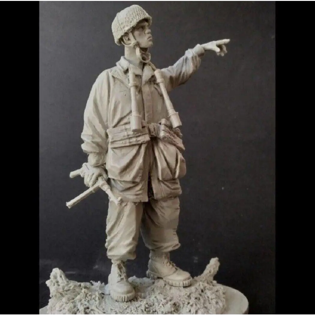 1/16 Resin Model Kit German Soldier Paratrooper WW2 Unpainted - Model-Fan-Store