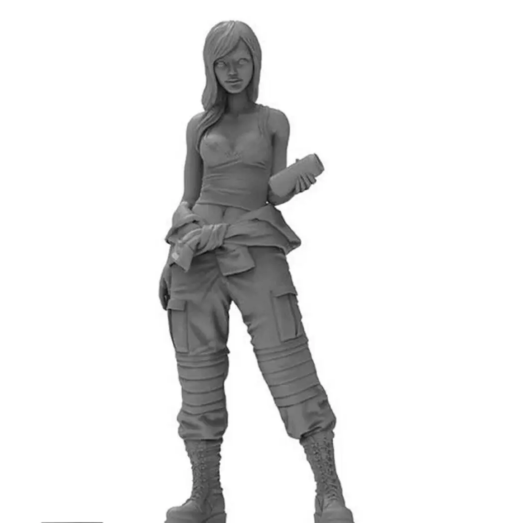 1/16 Resin Model Kit Modern Beautiful Girl Woman Unpainted – Model-Fan ...