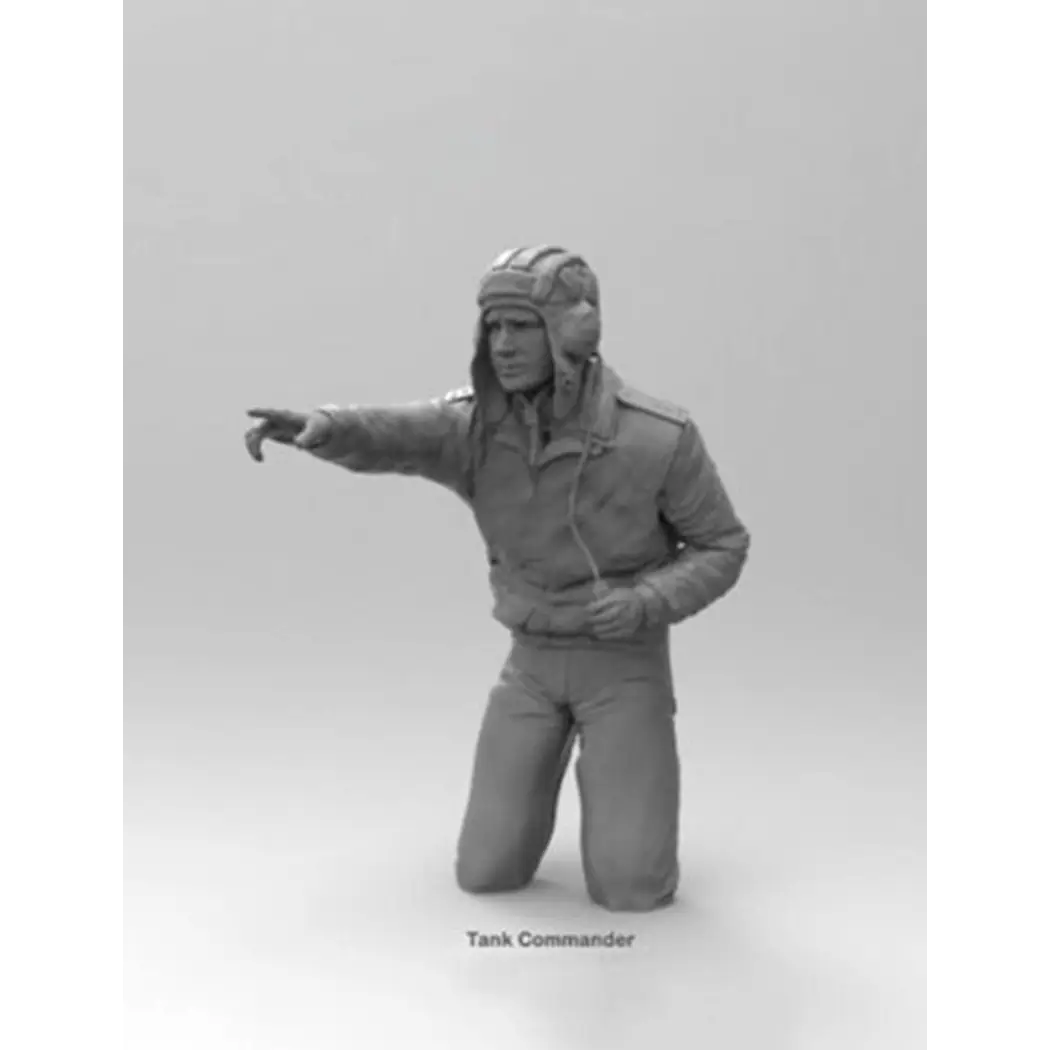 1/16 Resin Model Kit Modern Soldier Russian Tankman T-72 Unpainted - Model-Fan-Store