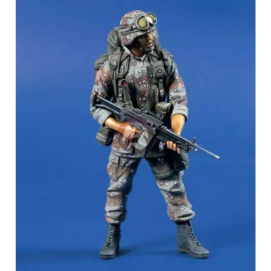 1/16 Resin Model Kit Modern Soldier US Army Desert Storm Unpainted - Model-Fan-Store
