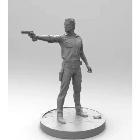 1/16 Resin Model Kit Rick The Walking Dead Survivor Unpainted - Model-Fan-Store