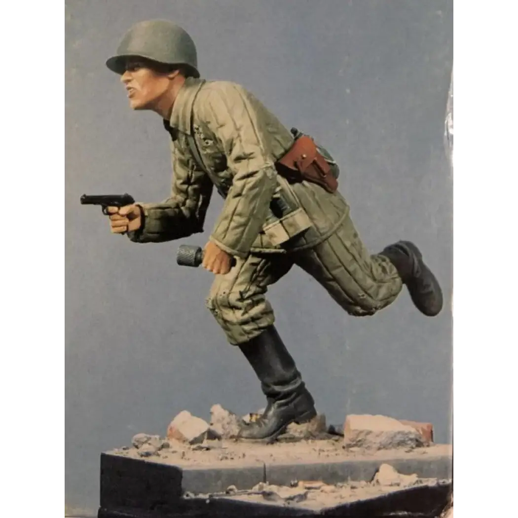 1/16 Resin Model Kit Soviet Soldier Officer Infantry WW2 Unpainted - Model-Fan-Store