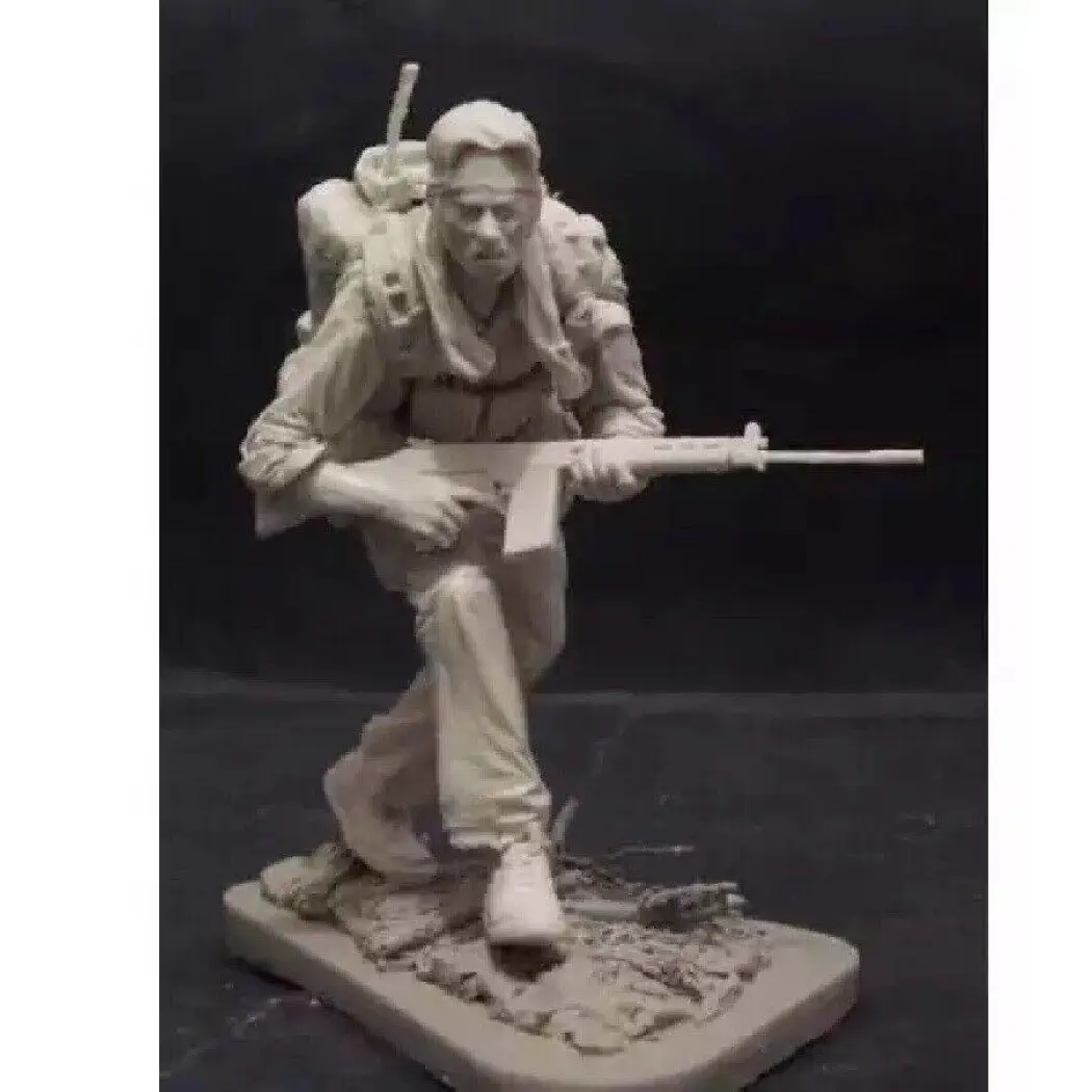 1/16 Resin Model Kit US Army Scouts Vietnam War with base Unpainted - Model-Fan-Store