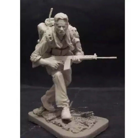 1/16 Resin Model Kit US Army Scouts Vietnam War with base Unpainted - Model-Fan-Store