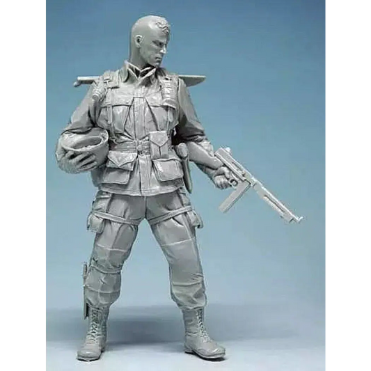 1/16 Resin Model Kit US Soldier Paratrooper 101ST Airborne WW2 Unpainted - Model-Fan-Store