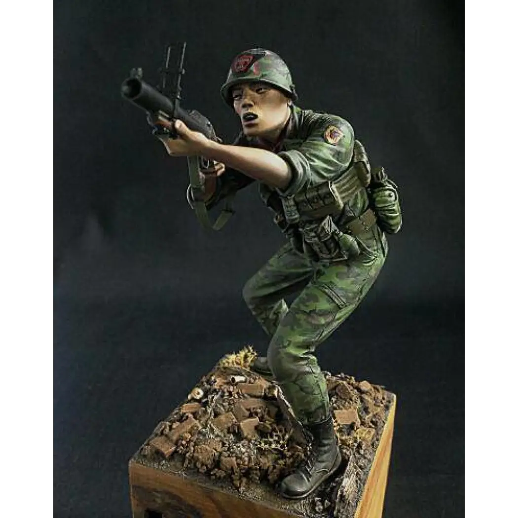 1/16 Resin Model Kit Vietnam War US Army Soldier (no base) Unpainted - Model-Fan-Store