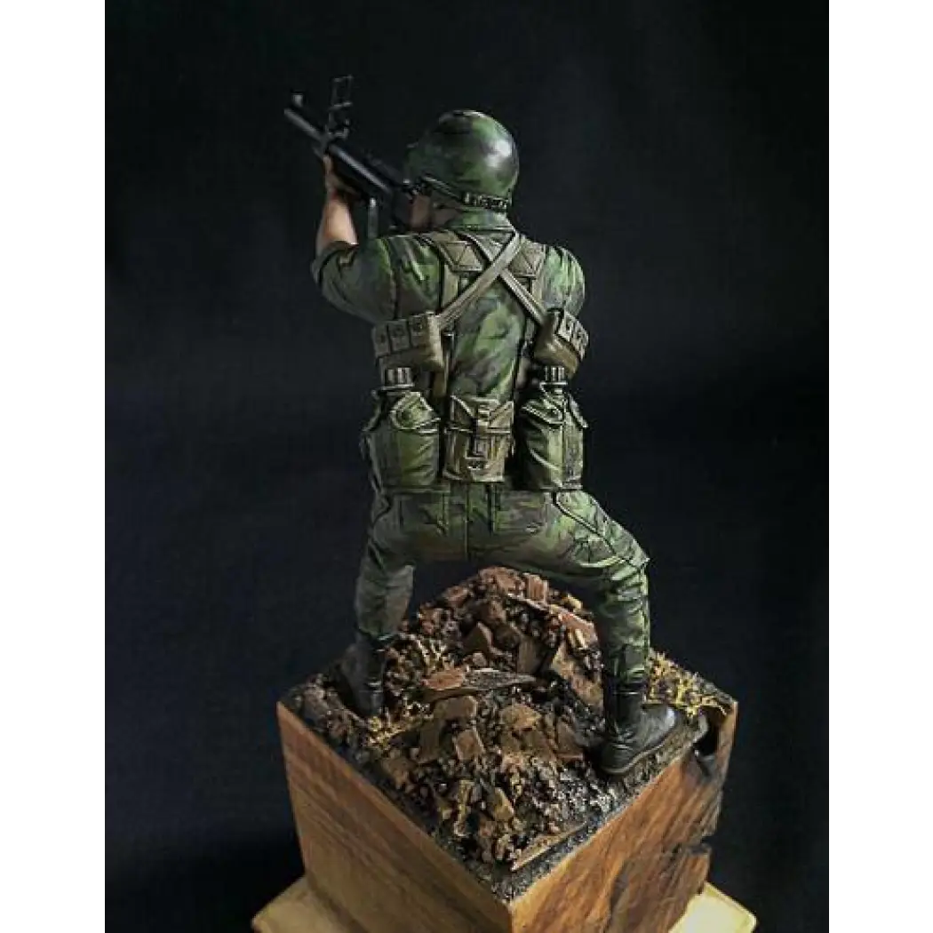 War Models 1/16 Resin Model Kit Vietnam War US Army Soldier (no base) Unpainted ...