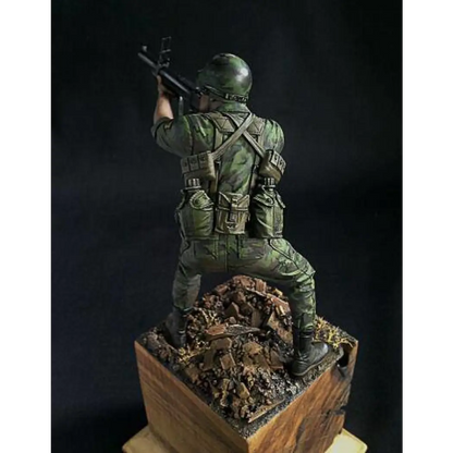 1/16 Resin Model Kit Vietnam War US Army Soldier (no base) Unpainted - Model-Fan-Store