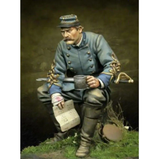 1/24 Resin Model Kit Confederate Soldier US Civil War Unpainted - Model-Fan-Store
