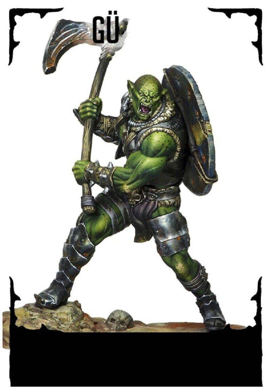 1/24 Resin Model Kit Orc Berserk Warrior WOW Fantasy Unpainted - Model-Fan-Store