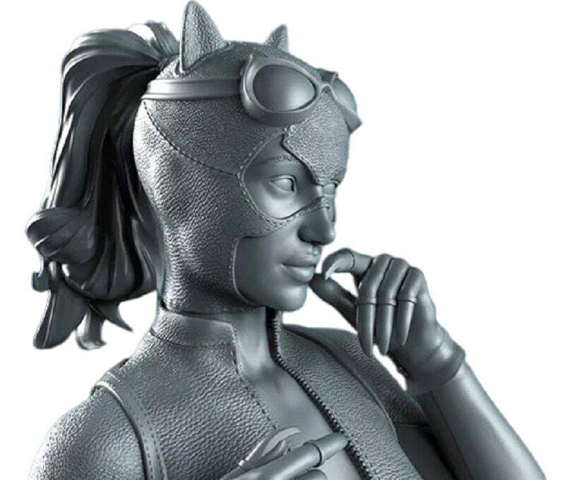 1/6 BUST 250mm 3D Print Superhero Model Kit Batgirl Beautiful Girl Unpainted - Model-Fan-Store