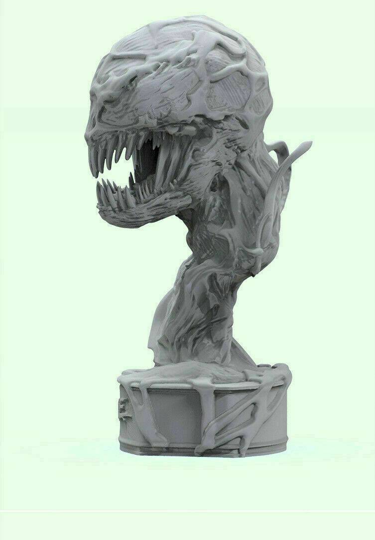 180mm BUST 3D Print Superhero Model Kit Venom Unpainted - Model-Fan-Store