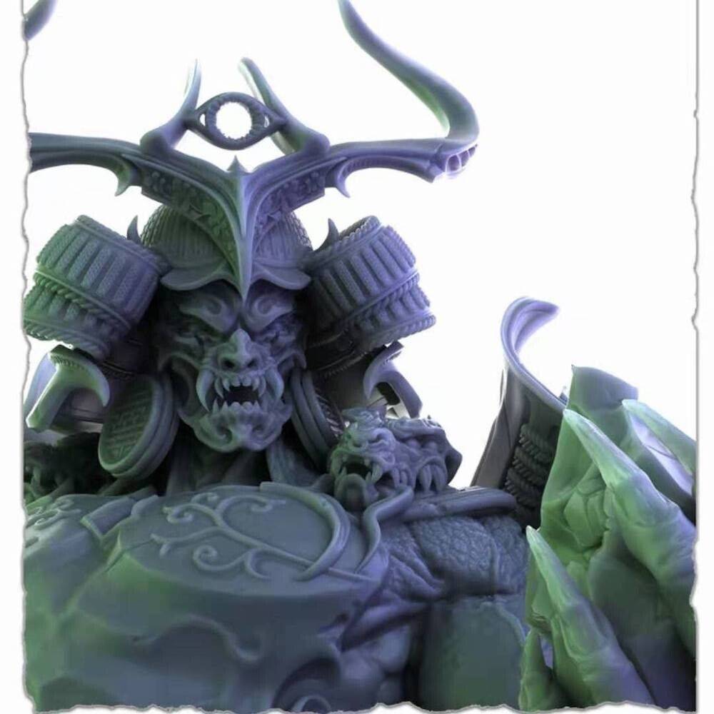 1/12 260mm 3D Print Model Kit Japanese Samurai Warrior Demon Unpainted - Model-Fan-Store