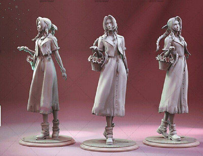 1/6 290mm 3D Print Model Kit Girl Little Red Riding Hood Unpainted - Model-Fan-Store