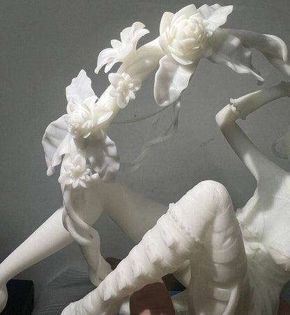 1/6 300mm 3D Print Model Kit Beautiful Girl Woman Forest Warrior Unpainted - Model-Fan-Store