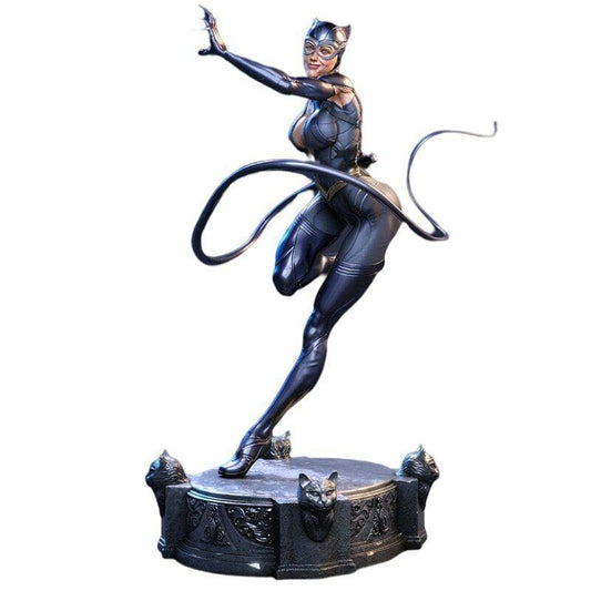 1/6 300mm 3D Print Superhero Model Kit Catwoman Beautiful Girl Unpainted - Model-Fan-Store