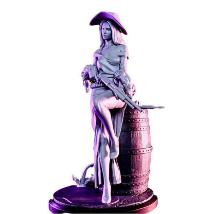 1/6 310mm 3D Print Model Kit Beautiful Girl Woman Pirate Shooter Unpainted - Model-Fan-Store