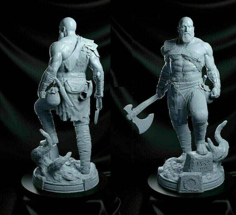 1/6 310mm 3D Print Model Kit Kratos Warrior God of War Unpainted A28 A28 - Model-Fan-Store