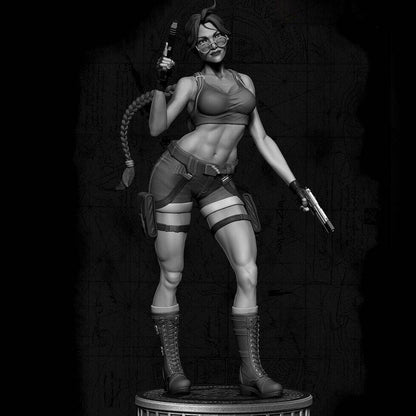 1/6 320mm 3D Print Model Kit Beautiful Girl Woman Tomb Raider Unpainted - Model-Fan-Store