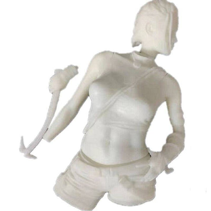 1/6 330mm 3D Print Model Kit Beautiful Girl Woman Tomb Raider Lara Unpainted - Model-Fan-Store