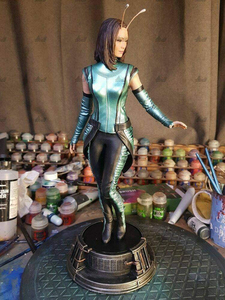 1/6 330mm 3D Print Superhero Model Kit Mantis Movie Beautiful Girl Unpainted - Model-Fan-Store