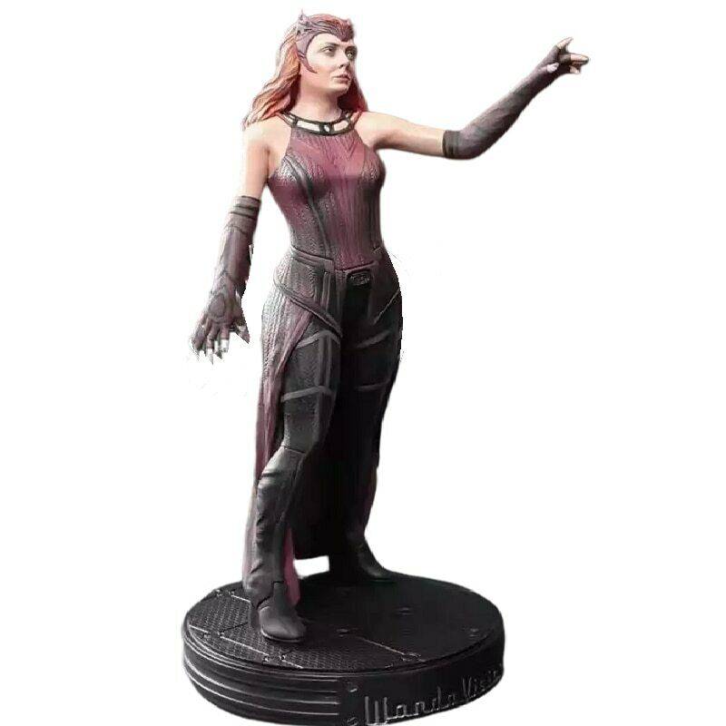 1/6 330mm 3D Print Superhero Model Kit Woman Wanda Beautiful Girl Unpainted - Model-Fan-Store