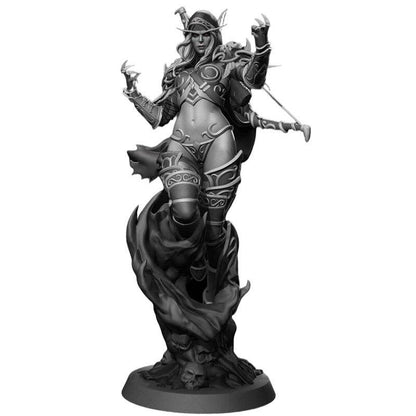 1/6 350mm 3D Print Model Kit Sylvanas Queen of the Forsaken Warcraft Unpainted - Model-Fan-Store