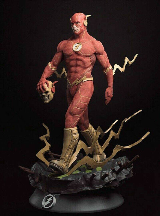 1/6 350mm 3D Print Superhero Model Kit Flash Unpainted - Model-Fan-Store