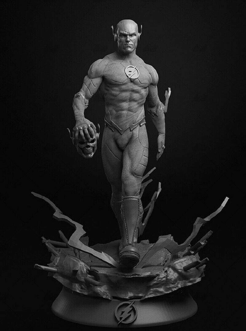 1/6 350mm 3D Print Superhero Model Kit Flash Unpainted - Model-Fan-Store