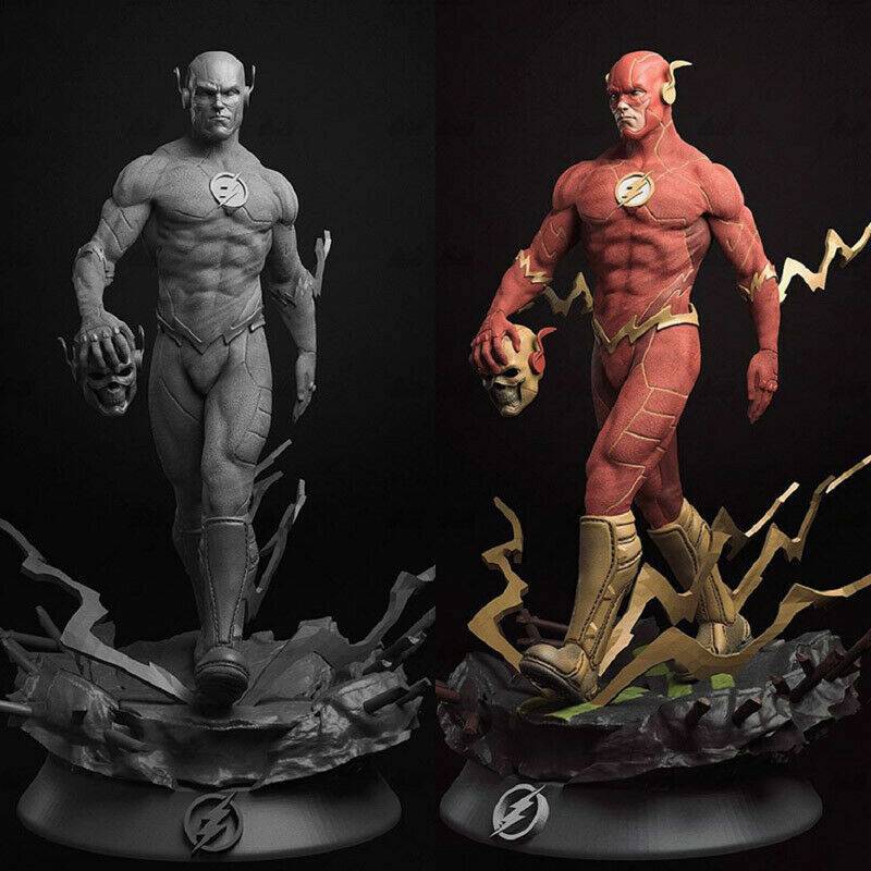 1/6 350mm 3D Print Superhero Model Kit Flash Unpainted - Model-Fan-Store