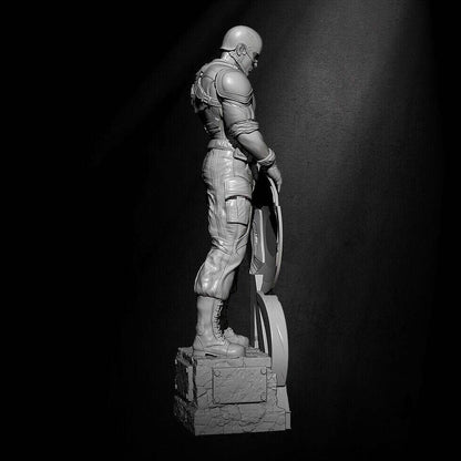 1/6 360mm 3D Print Superhero Model Kit Captain America Unpainted - Model-Fan-Store