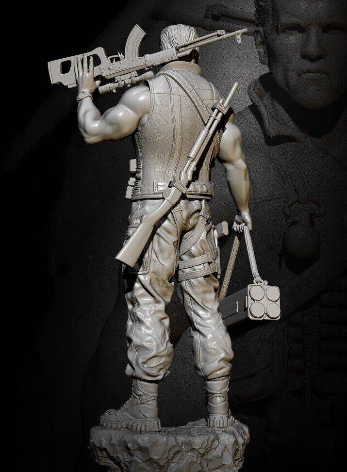1/8 290mm 3D Print Model Kit Commando Terminator Movie Unpainted ...