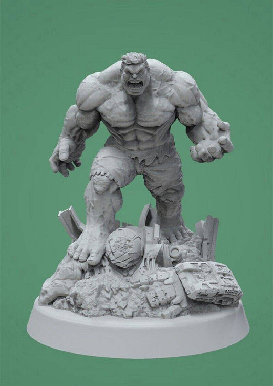 100mm 3D Print Superhero Model Kit Hulk Unpainted - Model-Fan-Store