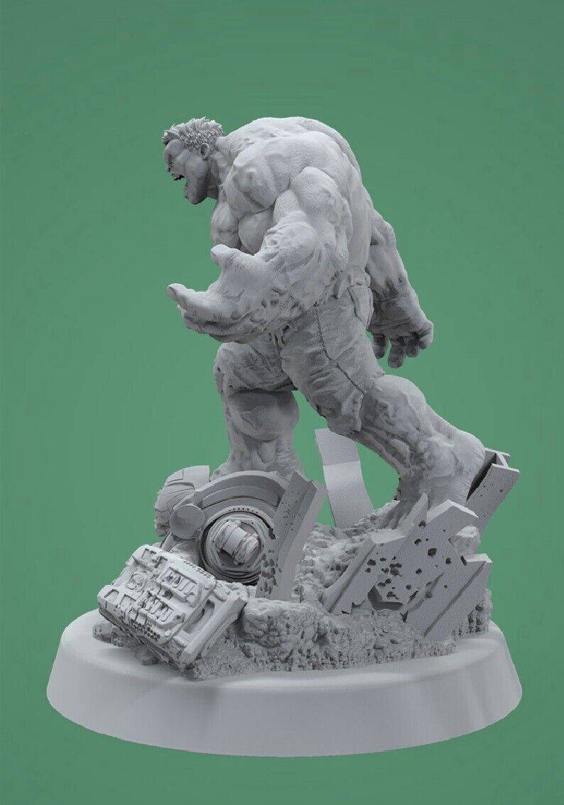 100mm 3D Print Superhero Model Kit Hulk Unpainted - Model-Fan-Store