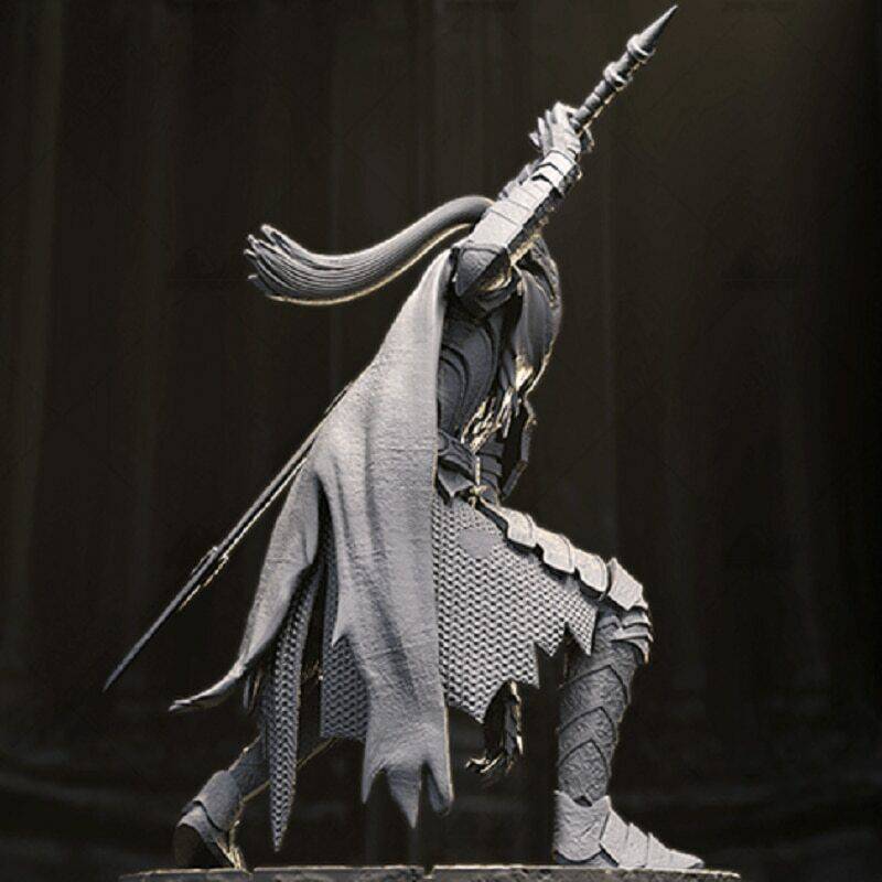 145mm Resin Model Kit Warrior Dark Souls Hunter Fantasy Unpainted - Model-Fan-Store